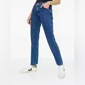 ONETEASPOON Women’s Truckers Raw-Edge Jeans Size 26